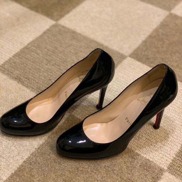 Christian Louboutin Simple Patent 85mm Pumps - Picture 3 of 8